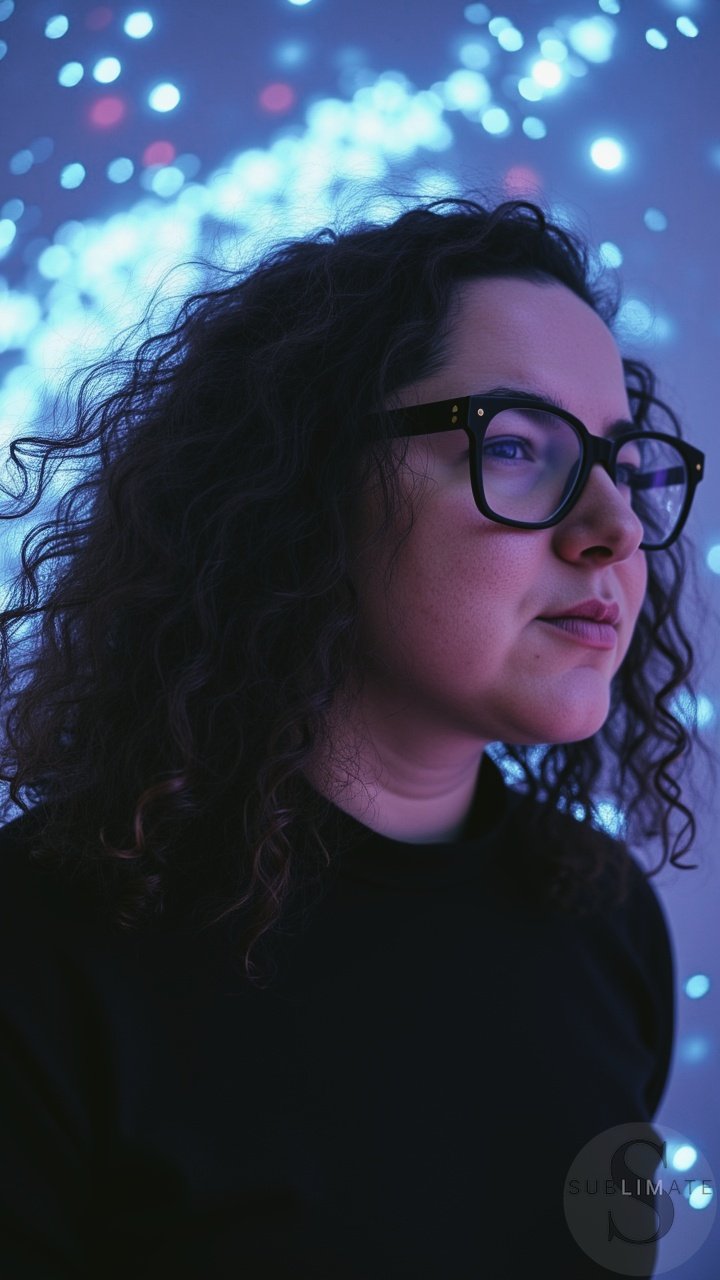 A clean, professional headshot generated by a Sublimate model
